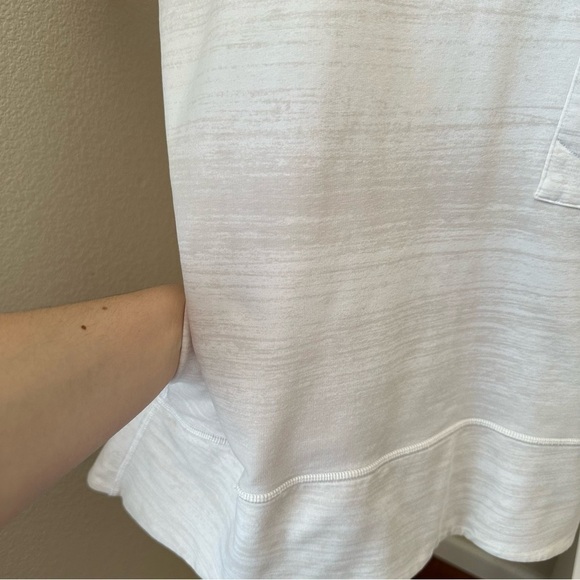 Lululemon Mudra Sweatshirt Righteous Stripe White Size 8 - Picture 6 of 14